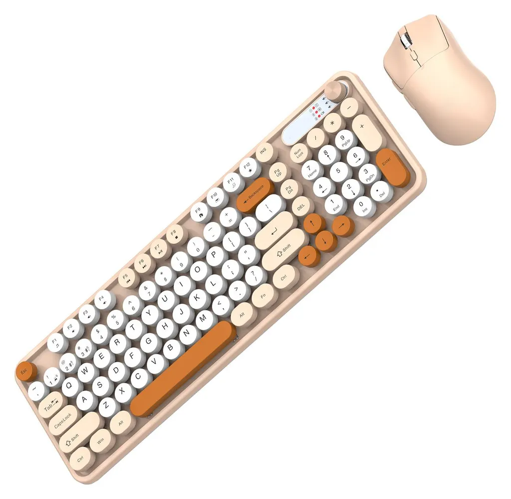 Ensemble clavier souris Bluetooth rechargeable pour ordinateur portable - 5