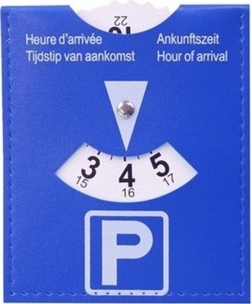 DUNLOP Automotive - Parkscheibe - Blau