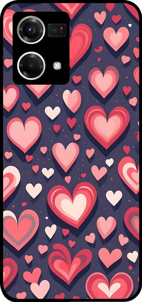 Idea Regalo: Cover Cuore per Oppo Reno 8 4G - Smartphonica TPU