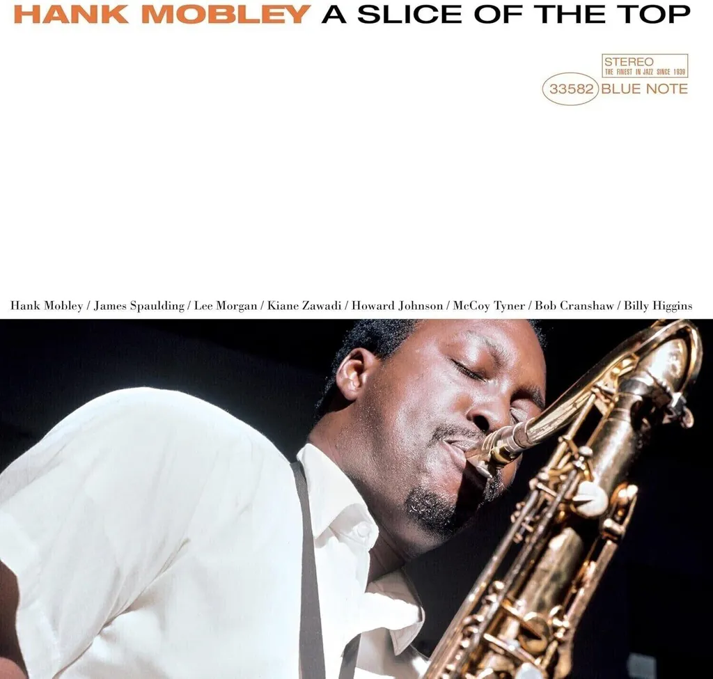 Hank Mobley Album A Slice Of The Top Vinyle pour Collectionneur de Jazz