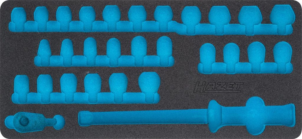 Hazet 2-Komponenten Weichschaumeinlage 163-420L, (LxB) 435 x 205 mm