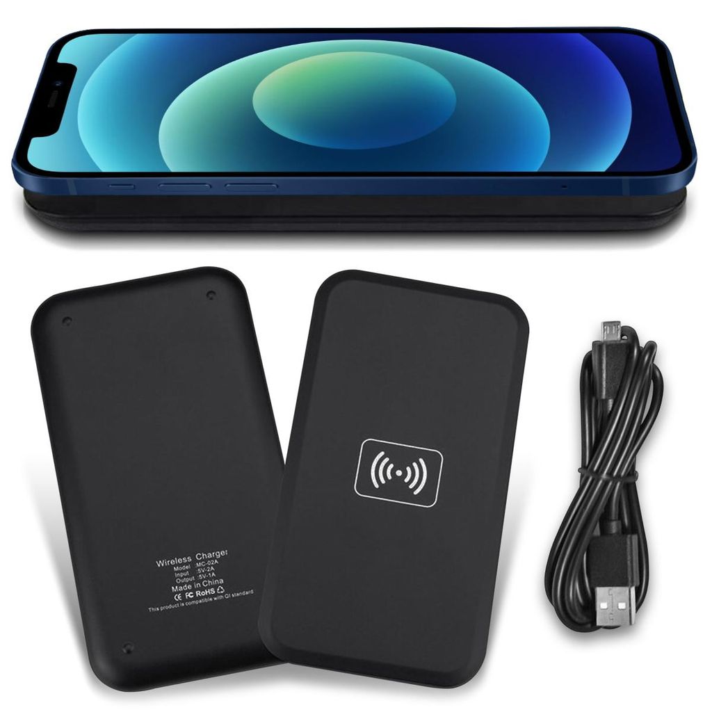 Induktives Ladegerät für Apple iPhone 12 QI Wireless Produktbild 
