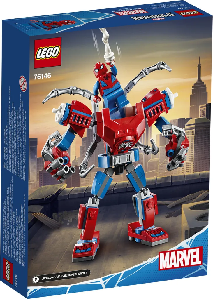 Jeu de Construction LEGO Marvel Spider-Man Attaque du Repaire Araignée - 9