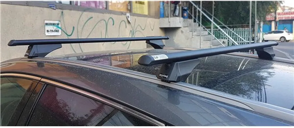Menabo Tiger Black XL portapacchi/portatutto compatibile con Kia Sorento Hybrid / Plug-in 2021+