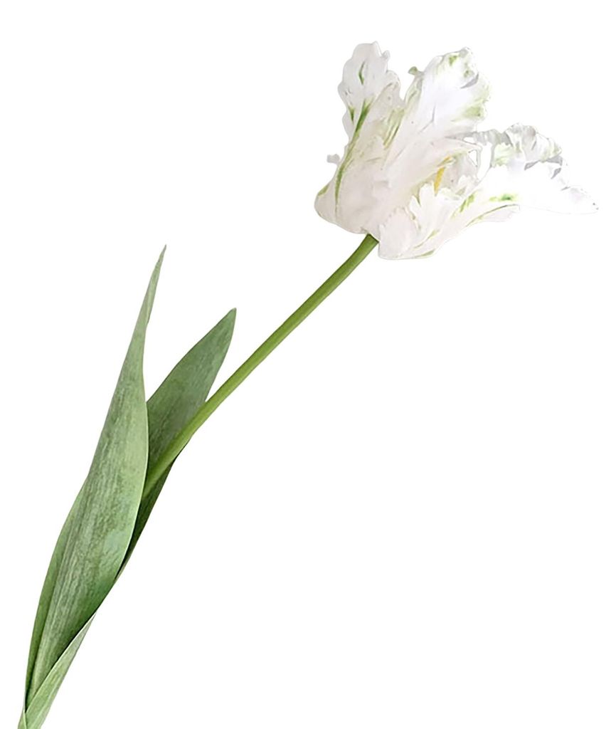 Künstliche Tulpe, realistische Kunstblume mit Blättern, pflegeleicht, für Heimdekoration, Hochzeiten, Partys, Tischdekoration