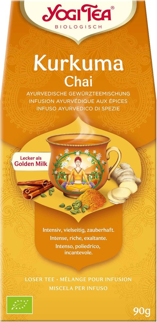 Yogi Tea® Kurkuma Chai lose, 90 g Produktbild 