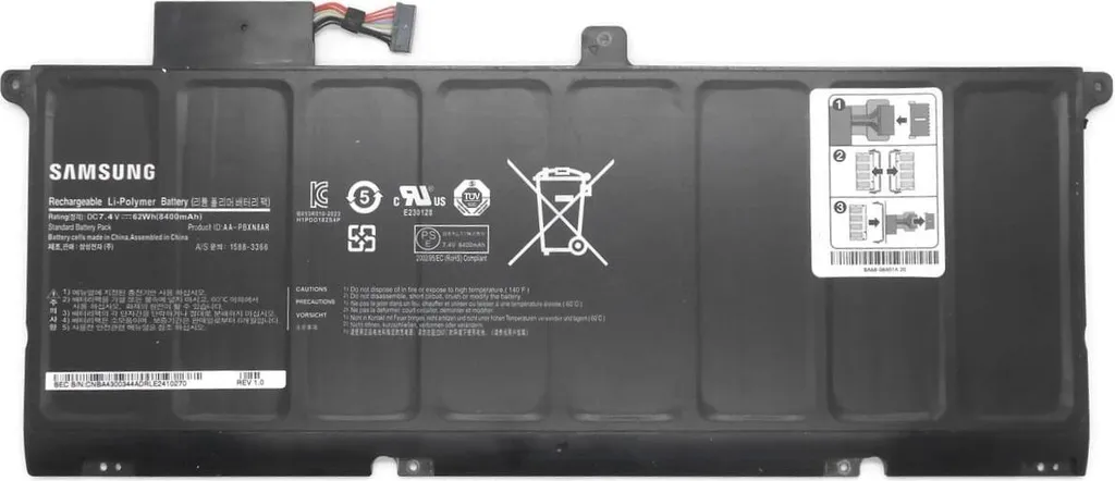 Batterie Samsung Li-Ion 8400mAh Puissante avec Cellules de Qualité