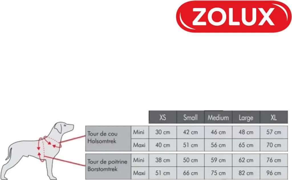Imbracatura MOOV regolabile nero M Zolux - 3