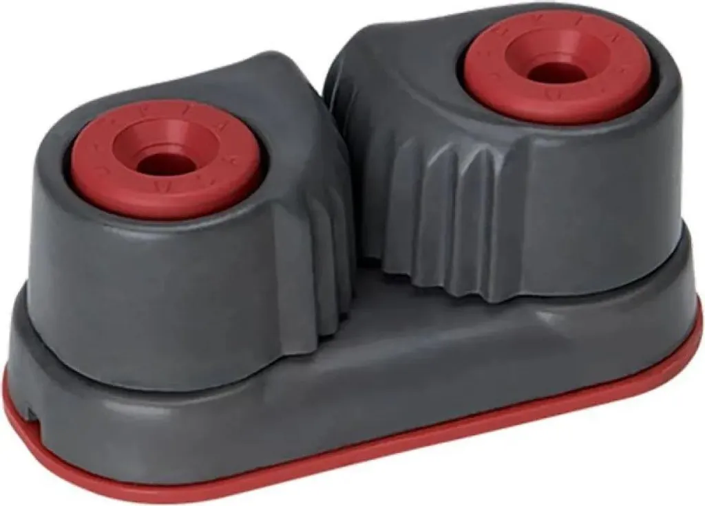 Harken Cam Matic Taquet Coinceur à Roulements Rouge et Gris One Size