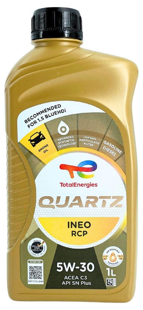 Total Quartz Ineo RCP 5W-30 1 Liter Produktbild 