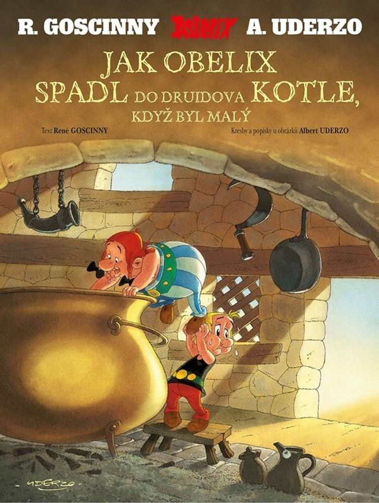 Jak Obelix spadl do druidova kotle, když byl malý | René Goscinny