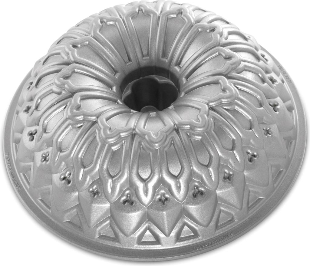 NORDIC WARE Gugelhupfform Königliche Silber 2,13 l