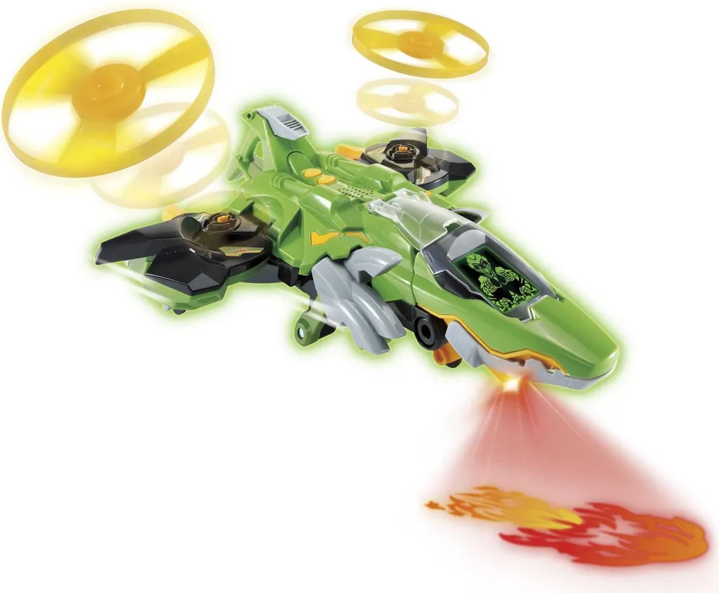 VTech Switch & Go Dinos Therizinosaurus Avion de Feu transformable - 4