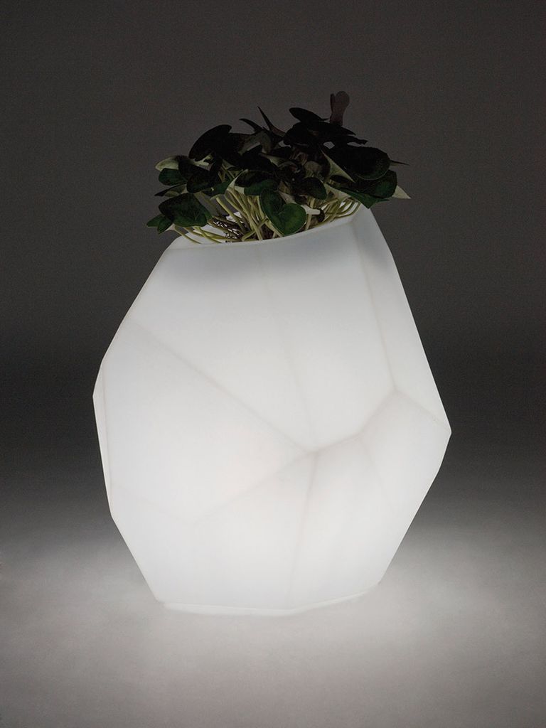 Slide Design Vase Secret - Light White Farben: Light White