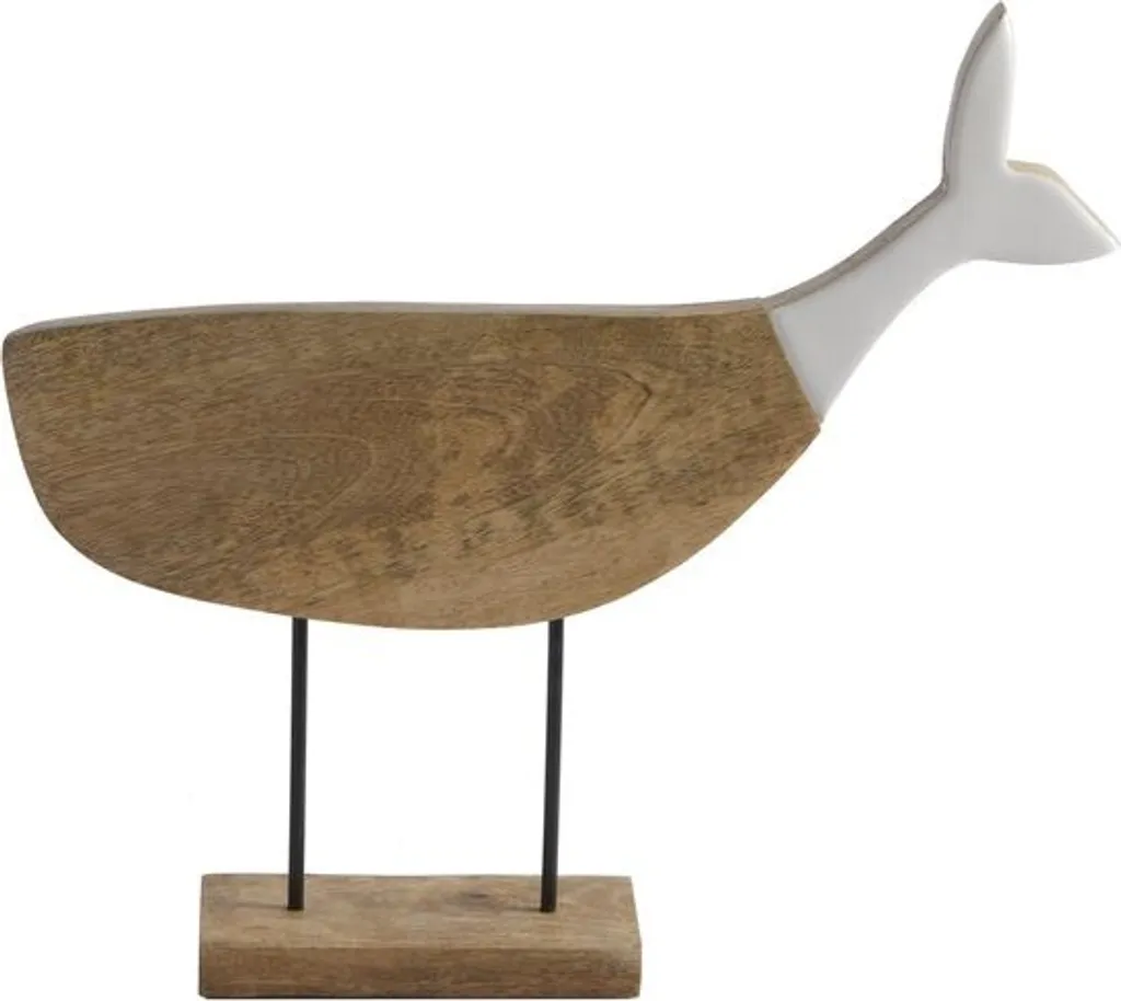 Baleine décorative pour salon et chambre Marine Business Cacao Blanc