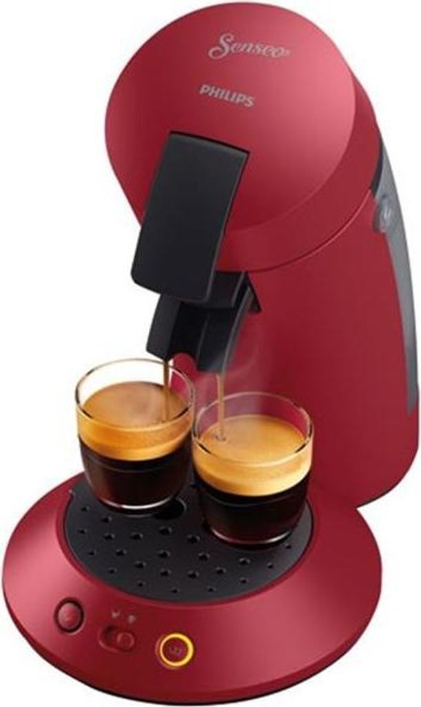 Cafetière à dosette 1bar 1450w rouge - Philips - CSA210/91 Image du produit 