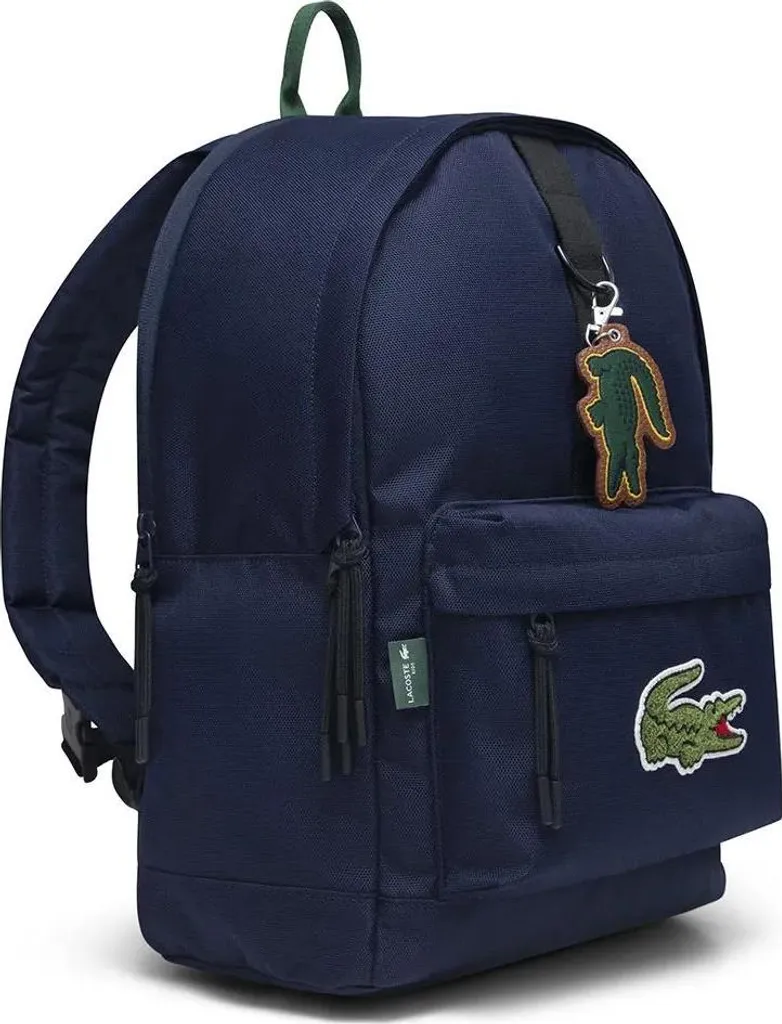 Sac à dos Lacoste Kids Core Solid bleu - Accessoire enfant taille unique