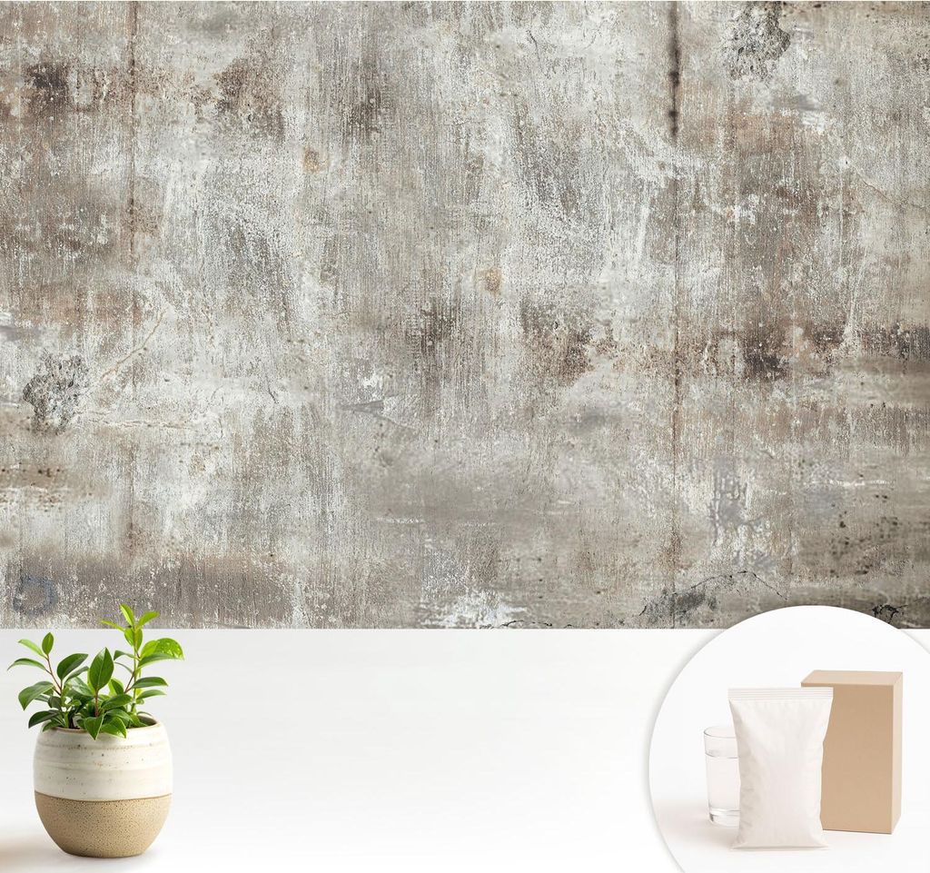 Fototapete - 104x70 cm - Tapete - Wandtapete - Wandbilder - Dekofolie - Tapete Folie - Wand - Dekoration - Wohnzimmer - Industriefläche