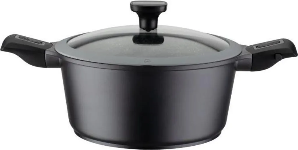 Pentola 20cm GSW Easy Click: Cucina Sana con Alluminio Fuso e Granito