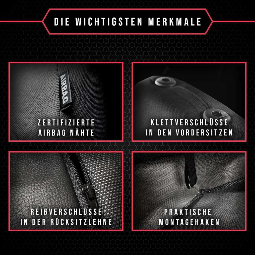 Coprisedili Mercedes Classe E Blu: Stop a Macchie e Usura Sedili - 4