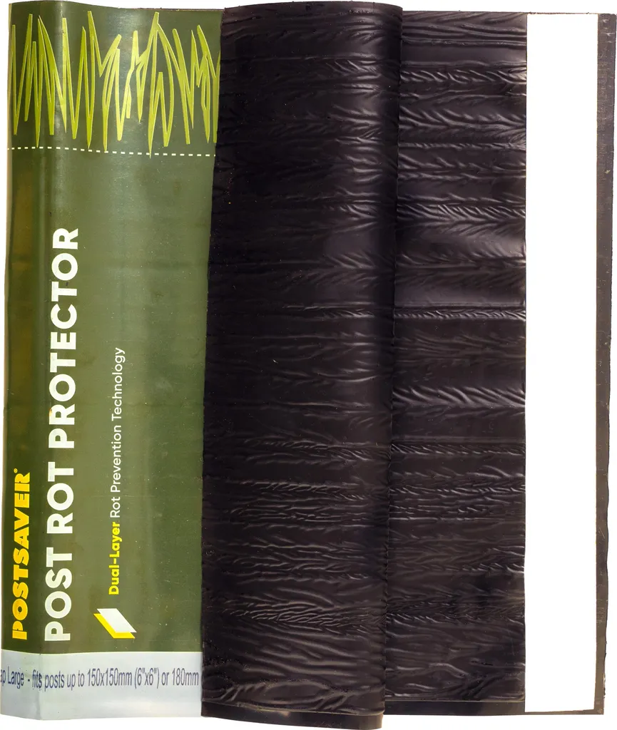Protection Bas de Poteau Bois Postsaver Rouleau 5m - Spécial Jardinage