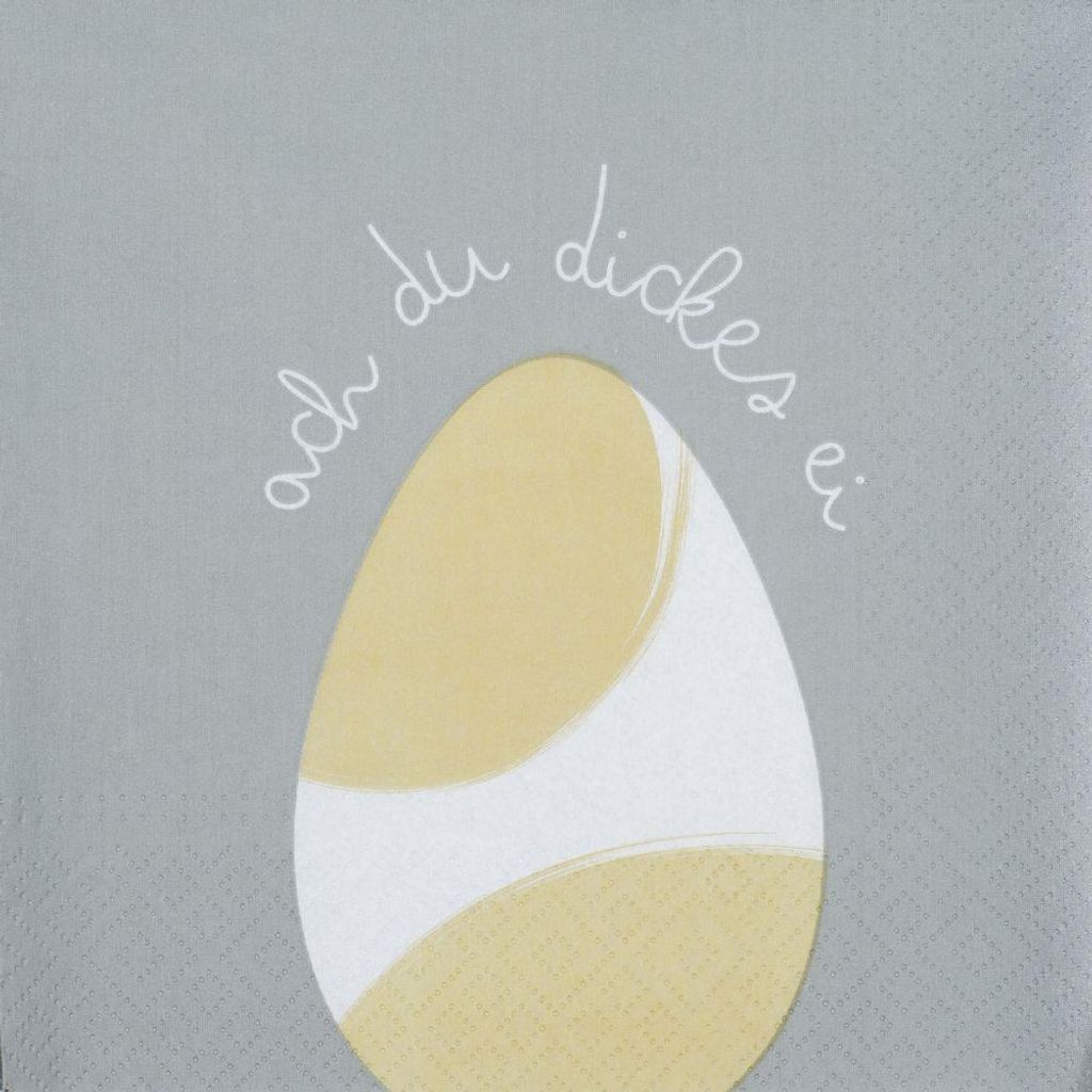 OSTERN Serviette Ach du dickes Ei Produktbild 