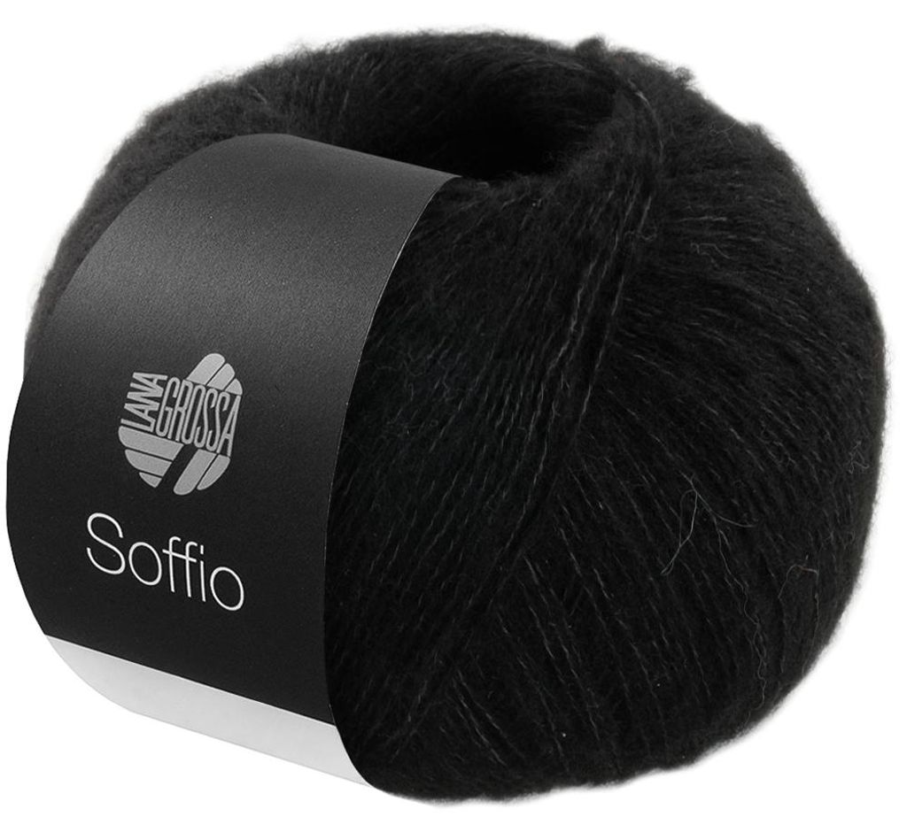 Lana Grossa SOFFIO 25 g flauschiges Lace-Garn aus Wolle mit Produktbild 