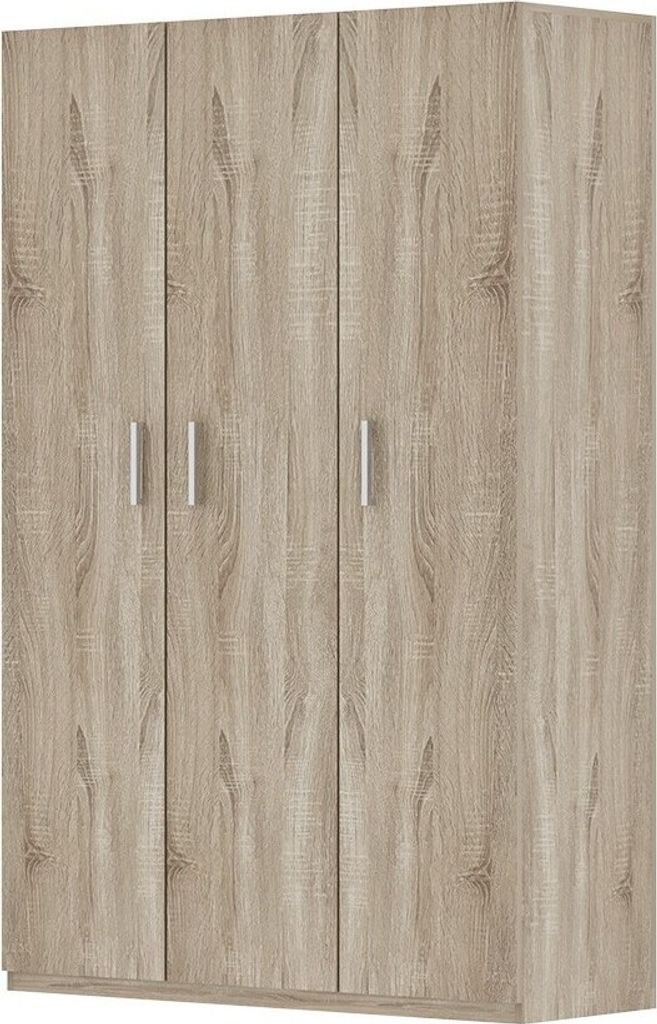 Meublorama RU-MIKE-6810-2*3C/78KG, 8 Regale, 3 Tür(en), Braun, MDF-Platten, 420 mm, 1200 mm