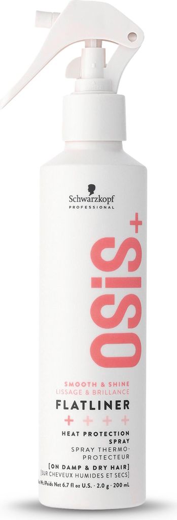 Schwarzkopf Osis Smooth & Shine Flatliner 200ml - spray Immagine del prodotto 