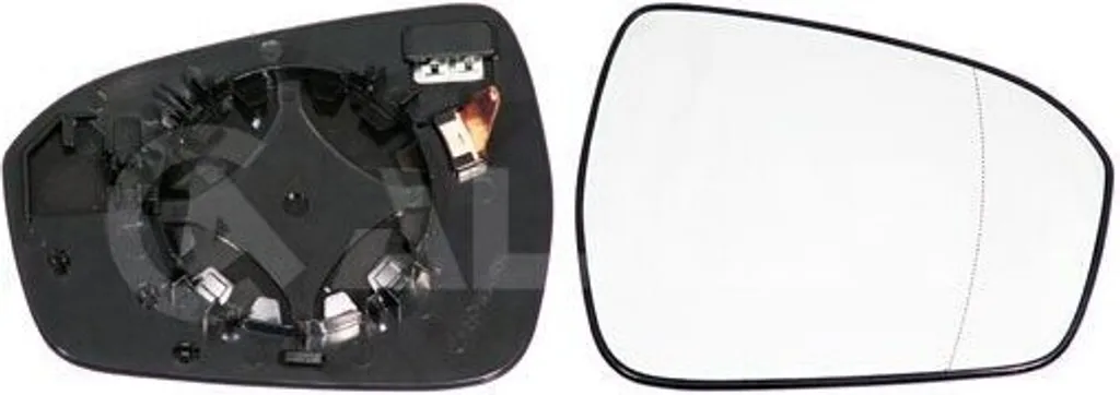 Verre de Rétroviseur Droit ALKAR 6472457 Dégivrant pour Ford Mondeo V