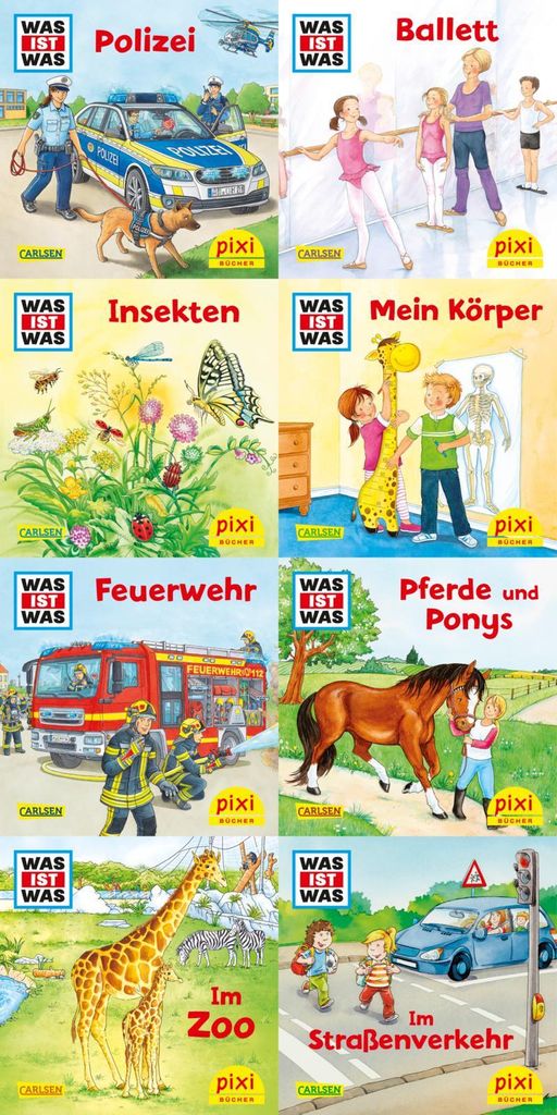 Pixi-8er-Set 277: WAS IST WAS (8x1 Exemplar) Obrázok produktu 