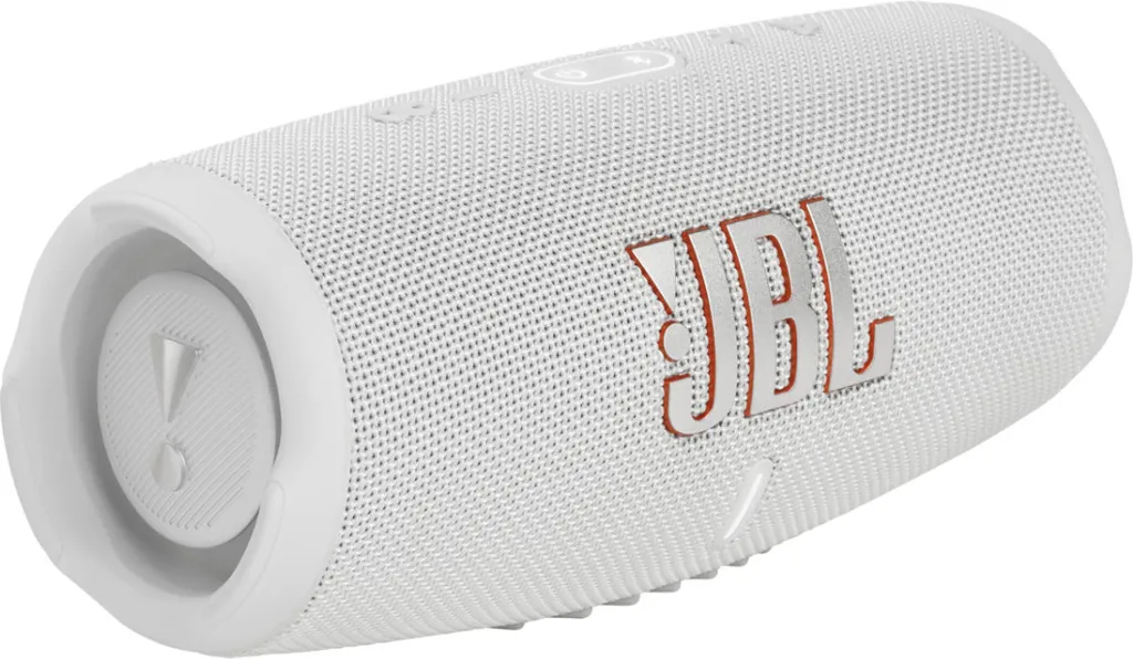 JBL CHARGE 5 Bianco - Speaker Bluetooth 5.1 con Audio Pro 30W+10W