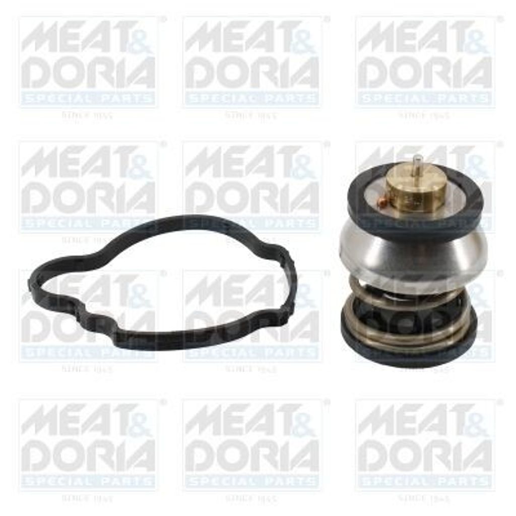 MEAT & DORIA Thermostat Kühlmittel 87°C für BMW 5 Touring (F11) 1 Schrägheck (F20) 3 Touring (F31) 5 Limousine (F10) 3 Limousine (F30, F80) X3 ...