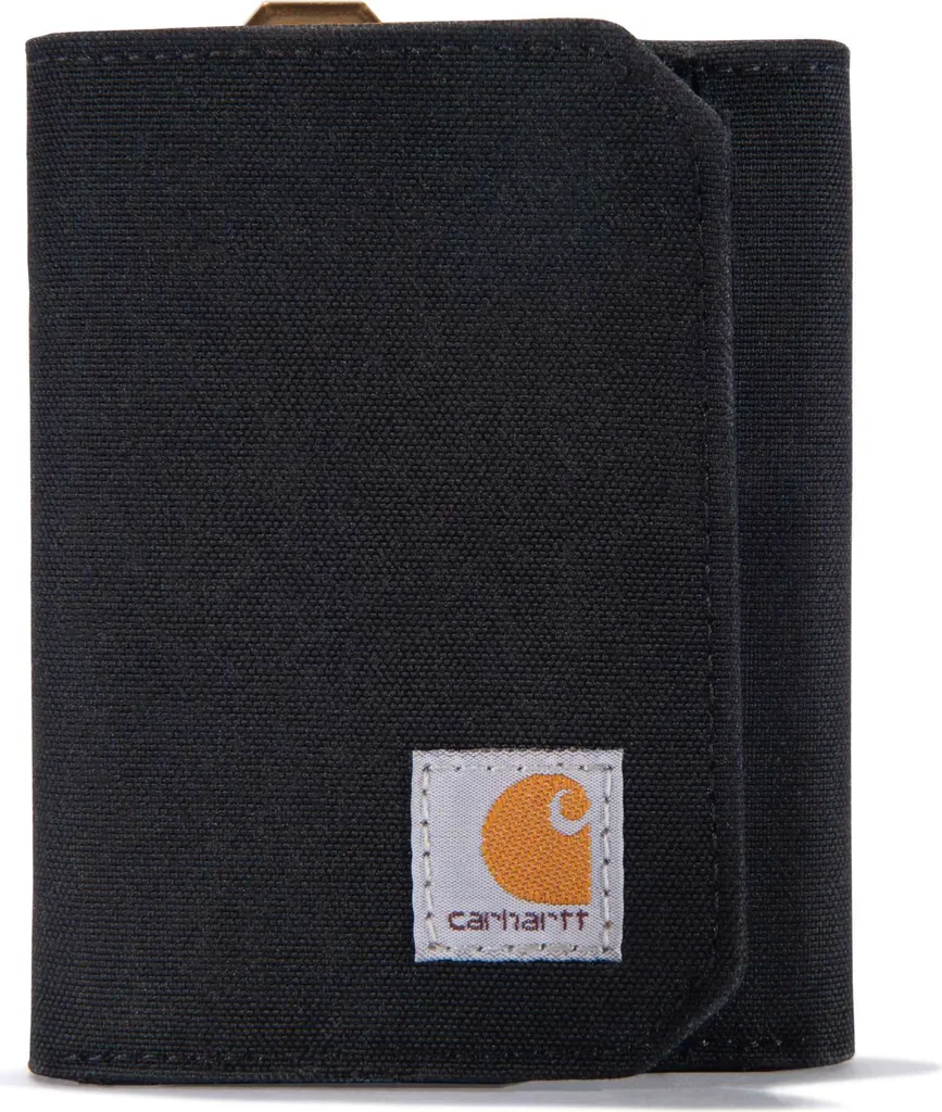 Portefeuille Carhartt Nylon Duck Gris - Toile Robuste, Taille Unique