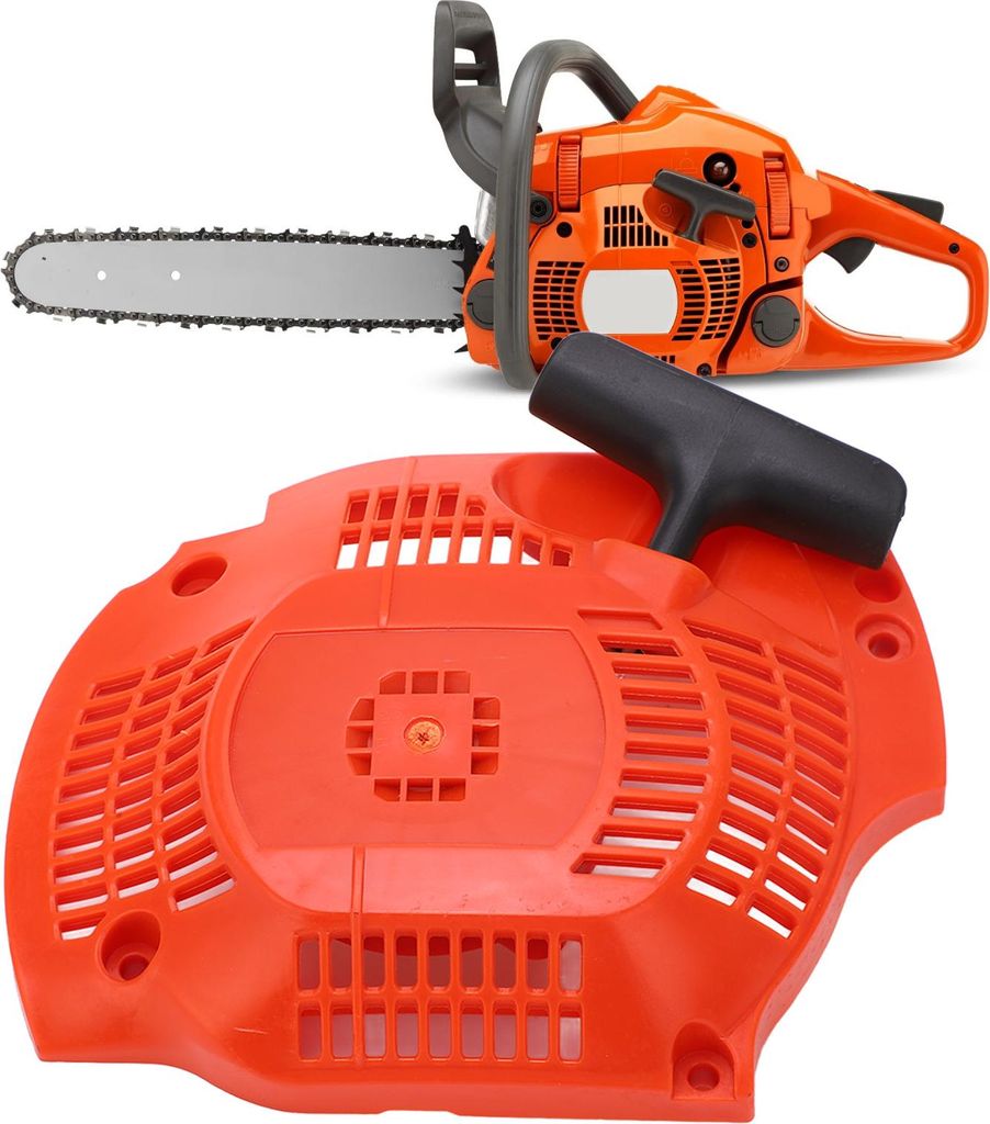 Rückstoßstarter 544071604, helle Farbe, bequemer Griff, Ersatz für Husqvarna 445 445E 450 450E