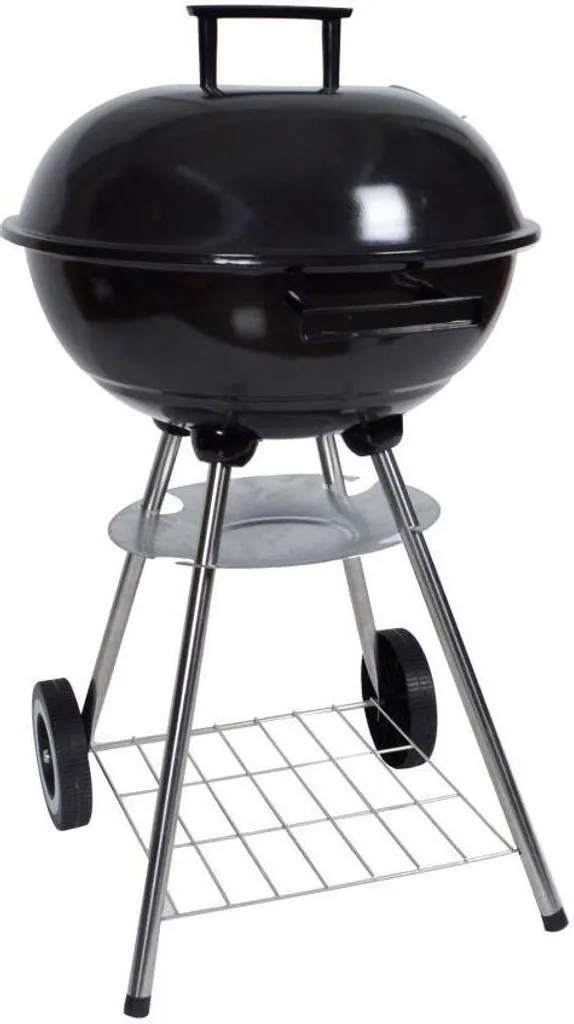 Barbecue à cloche 41,5cm de diamètre et hauteur 73,5cm finition noir