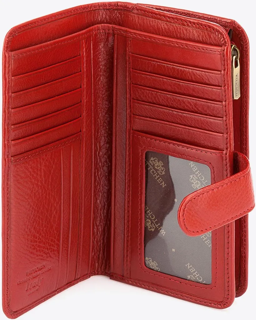 Portafoglio Donna Wittchen Rosso in Vera Pelle Naturale | Qualità Luxury - 3
