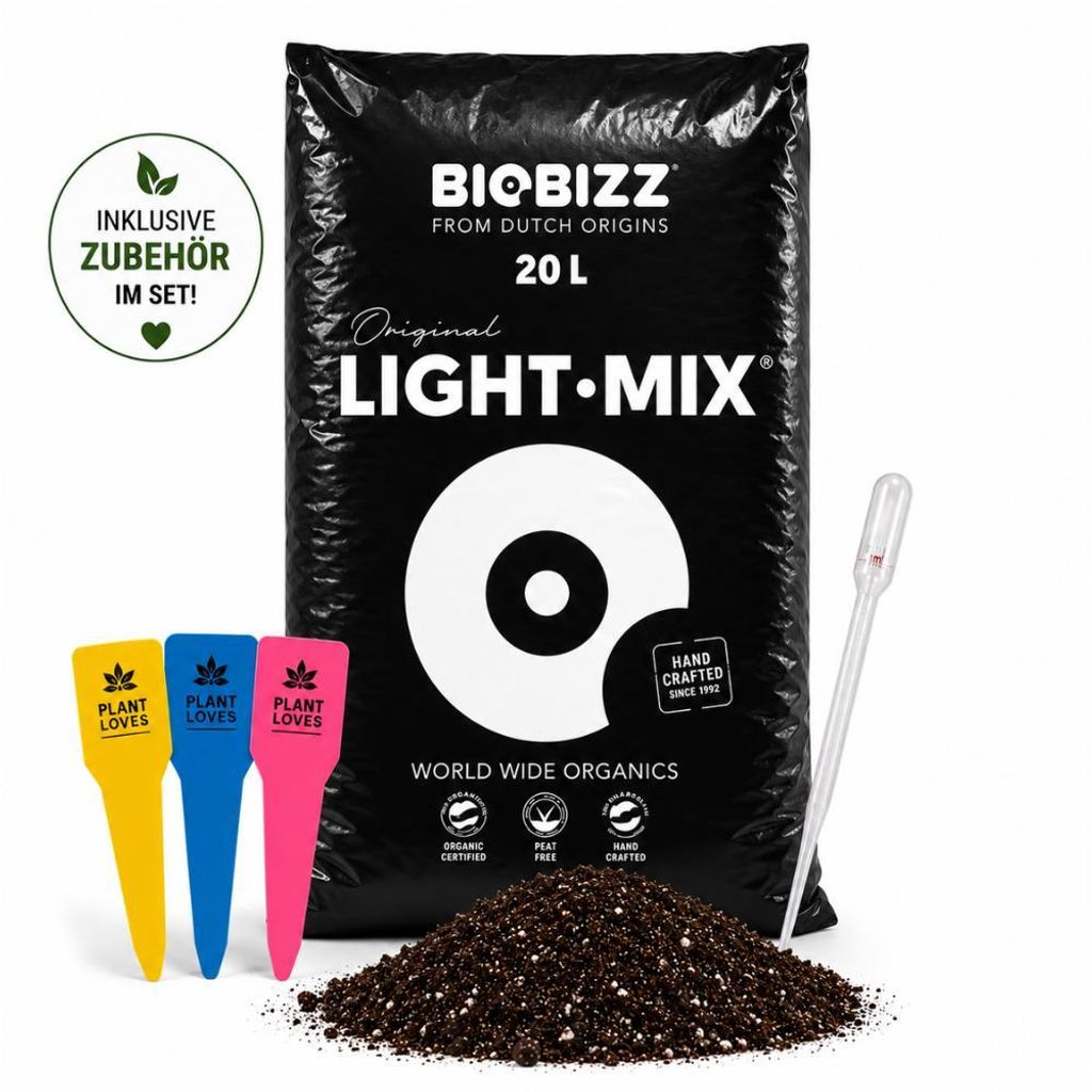BioBizz Light mix 20 L– inklusive Dosierpipette & 3 Produktbild 