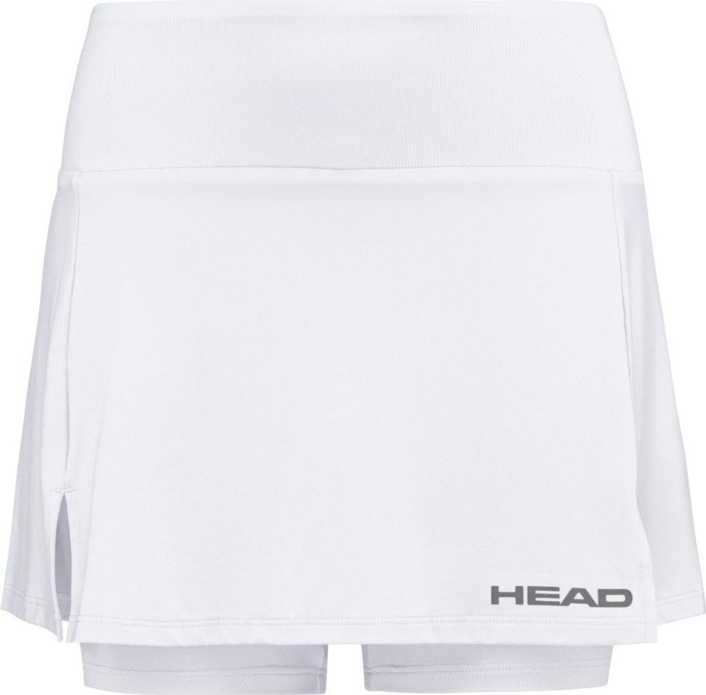 HEAD CLUB Basic Skort Mädchen Tennis Rock weiss 140