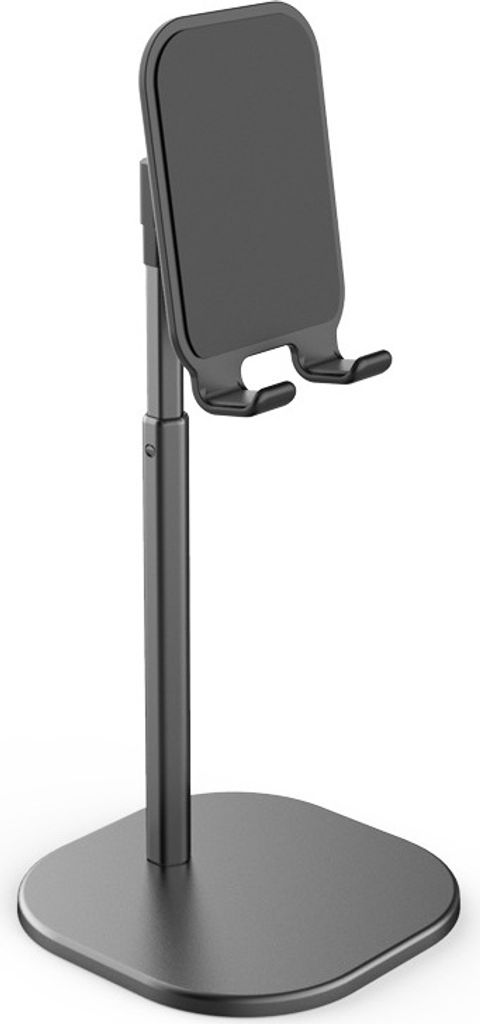 Universal Schreibtisch Teleskop Handyhalter Stand für Mobiltelefon/Tablet Desktop Handy für iphone ipad xiaomi Bracket schwarz