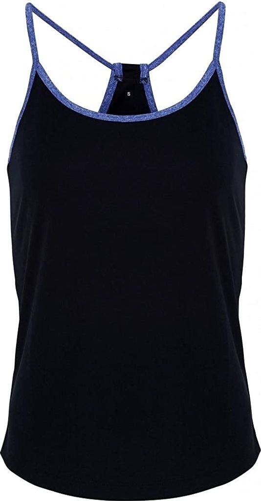 TriDri - Weste für Damen - Yoga RW6535 (S) (Dunkelblau/Blau meliert)