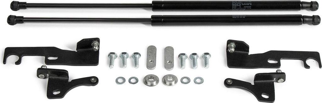 2x Motorhaubendämpfer Gasfeder Dämpfer für Isuzu D-Max 2012-2021 Stahl