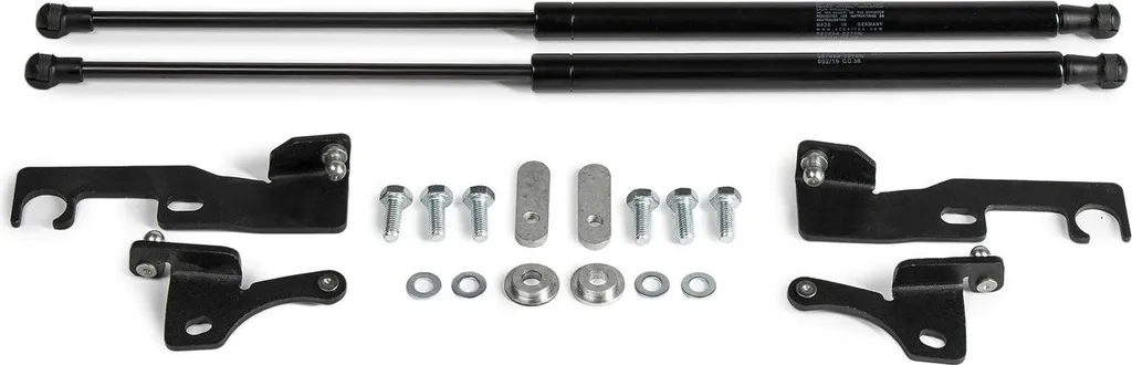 Vérins à gaz de capot pour Isuzu D-Max 2012-2021 en acier robuste x2