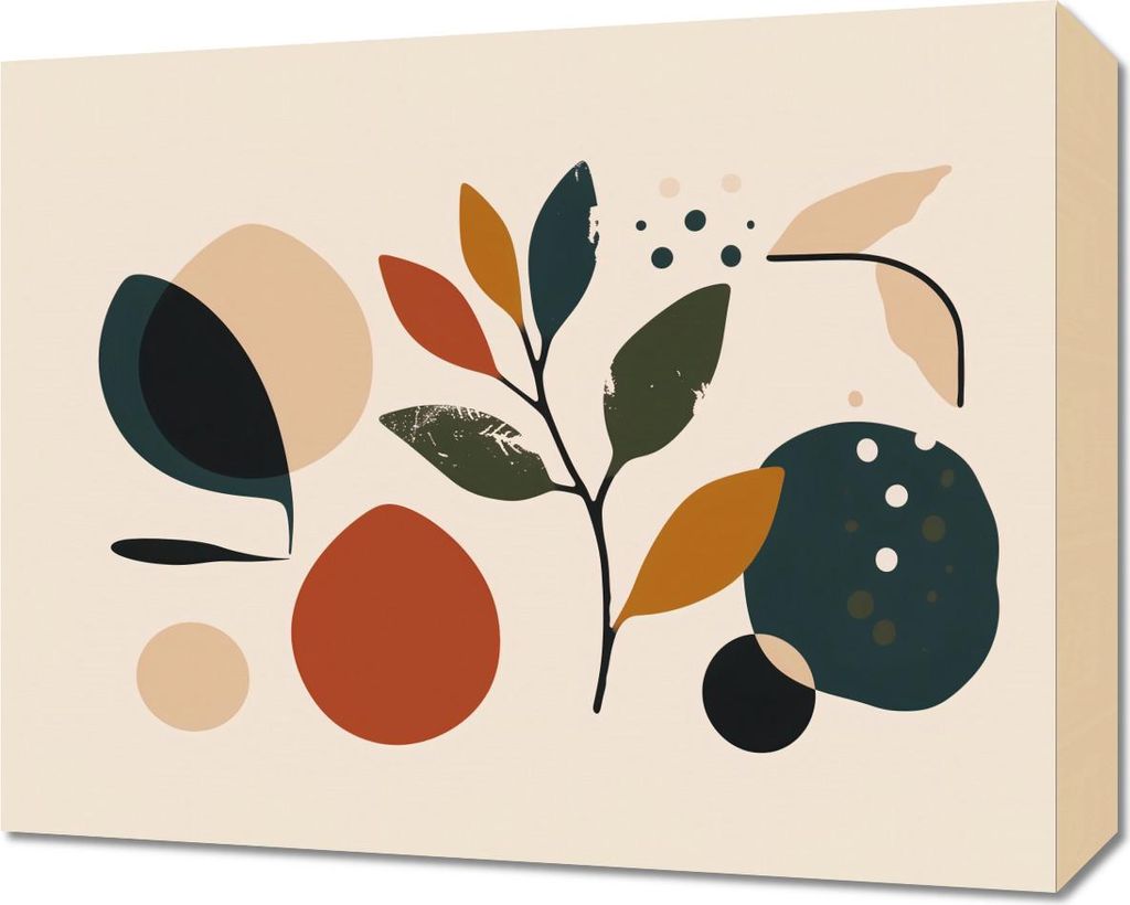 Bild 50x40cm Garten der Melancholie