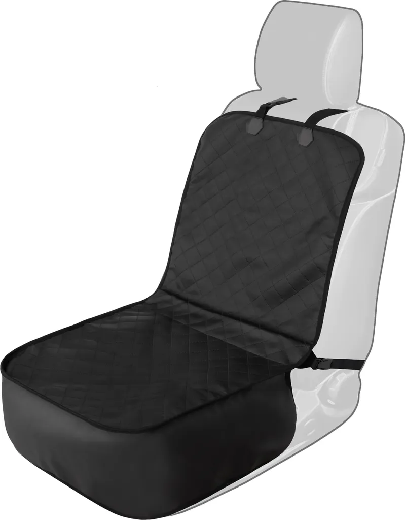 Couverture pour chien imperméable et siège auto Noir - Protection Totale