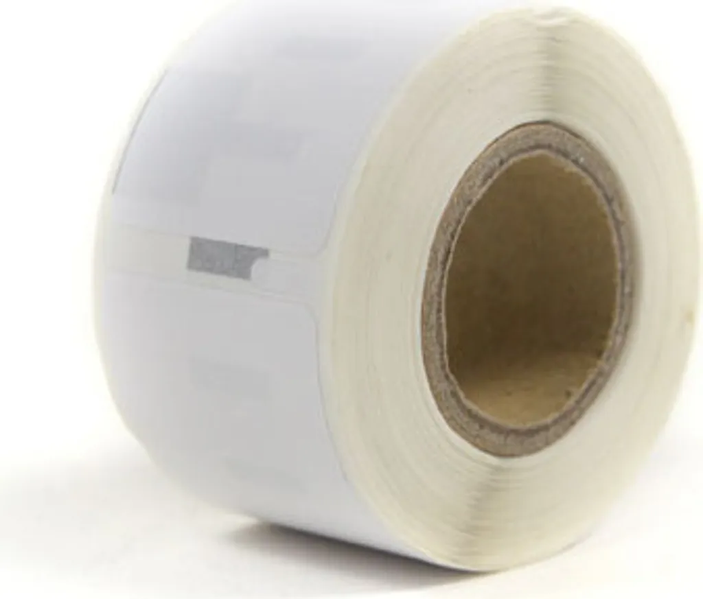JetWorld Etichette di ricambio Dymo LW Nero su Bianco 28*89mm LW 99010 (S0722370) 130 pezzi per confezione.