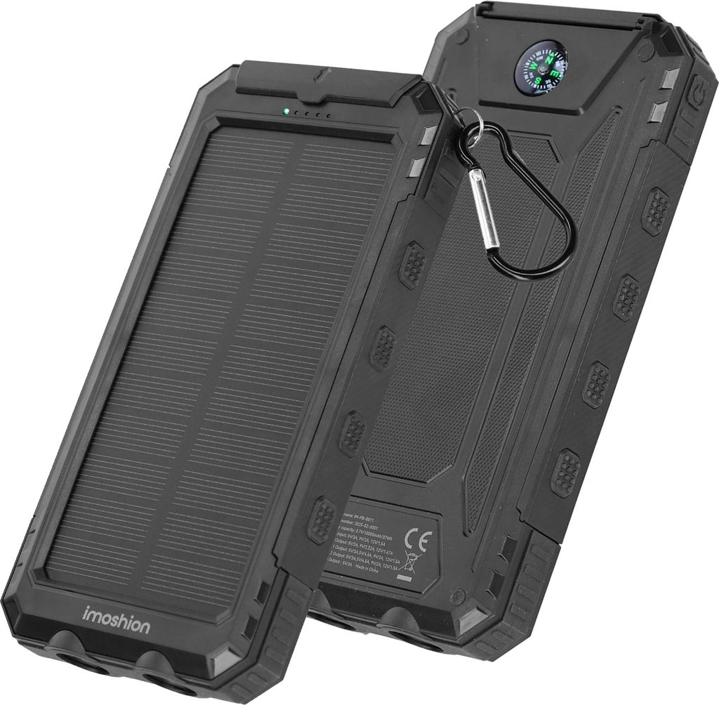 imoshion Solar Powerbank 10 000 mAh - Banque d'énergie sans Image du produit 