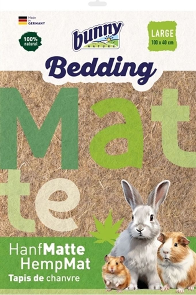 Hase Natur Hanfmatte Hanffasermatte Produktbild 