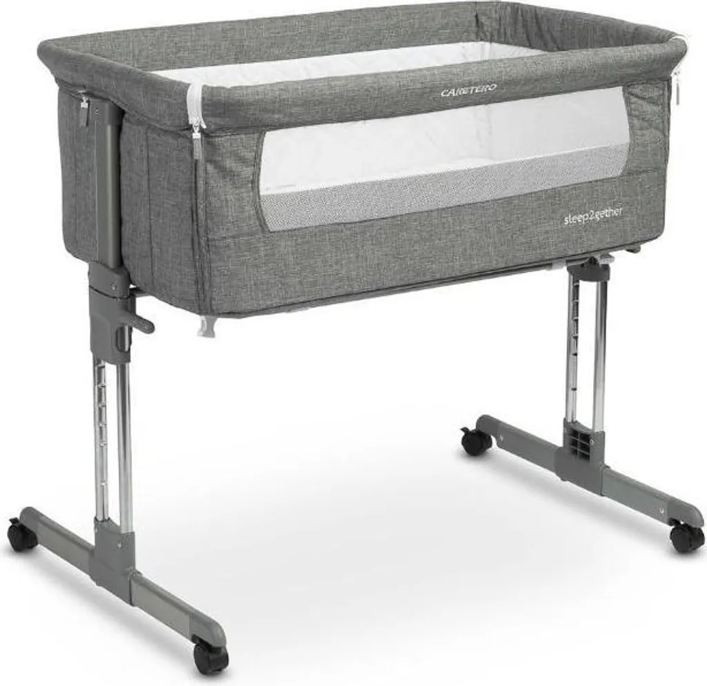 Lit Sleep2gether graphite : fini les réveils nocturnes avec ce cododo