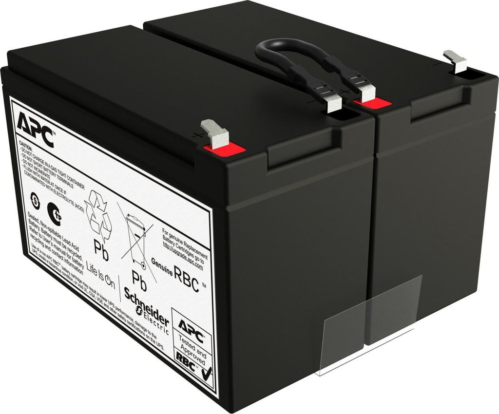 APC UPS Batterie APCRBCV206 24V 7Ah Schwarz für Computernetzteil